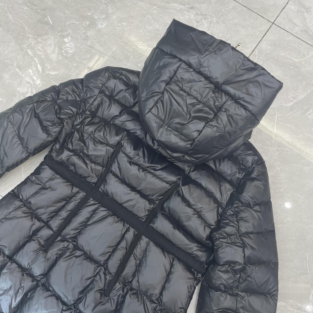 Moncler Langarm-Wattierungsmantel - EUR FASHION