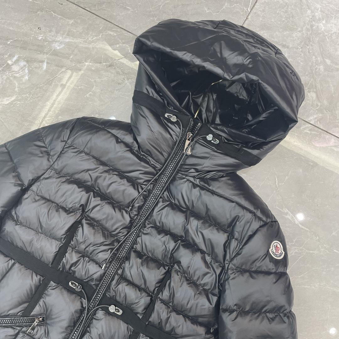 Moncler Langarm-Wattierungsmantel - EUR FASHION
