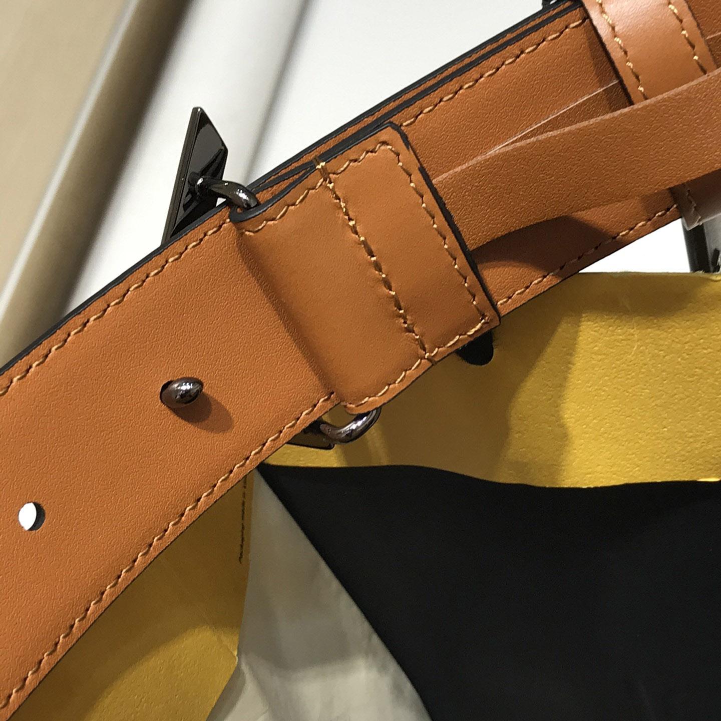 Fendi Brauner Ledergürtel - EUR FASHION