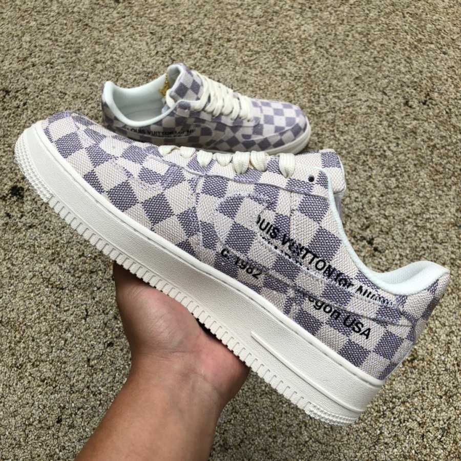 Louis Vuitton LV x Nike Air Force 1 x Off-White Sneaker LV DJ46 - EUR FASHION