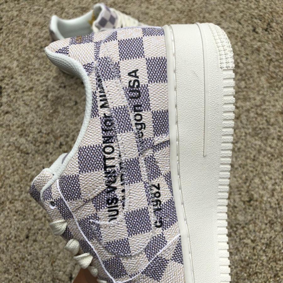 Louis Vuitton LV x Nike Air Force 1 x Off-White Sneaker LV DJ46 - EUR FASHION
