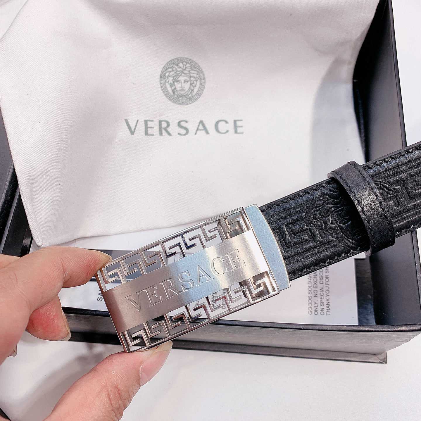 Versace-Ledergürtel - EUR FASHION