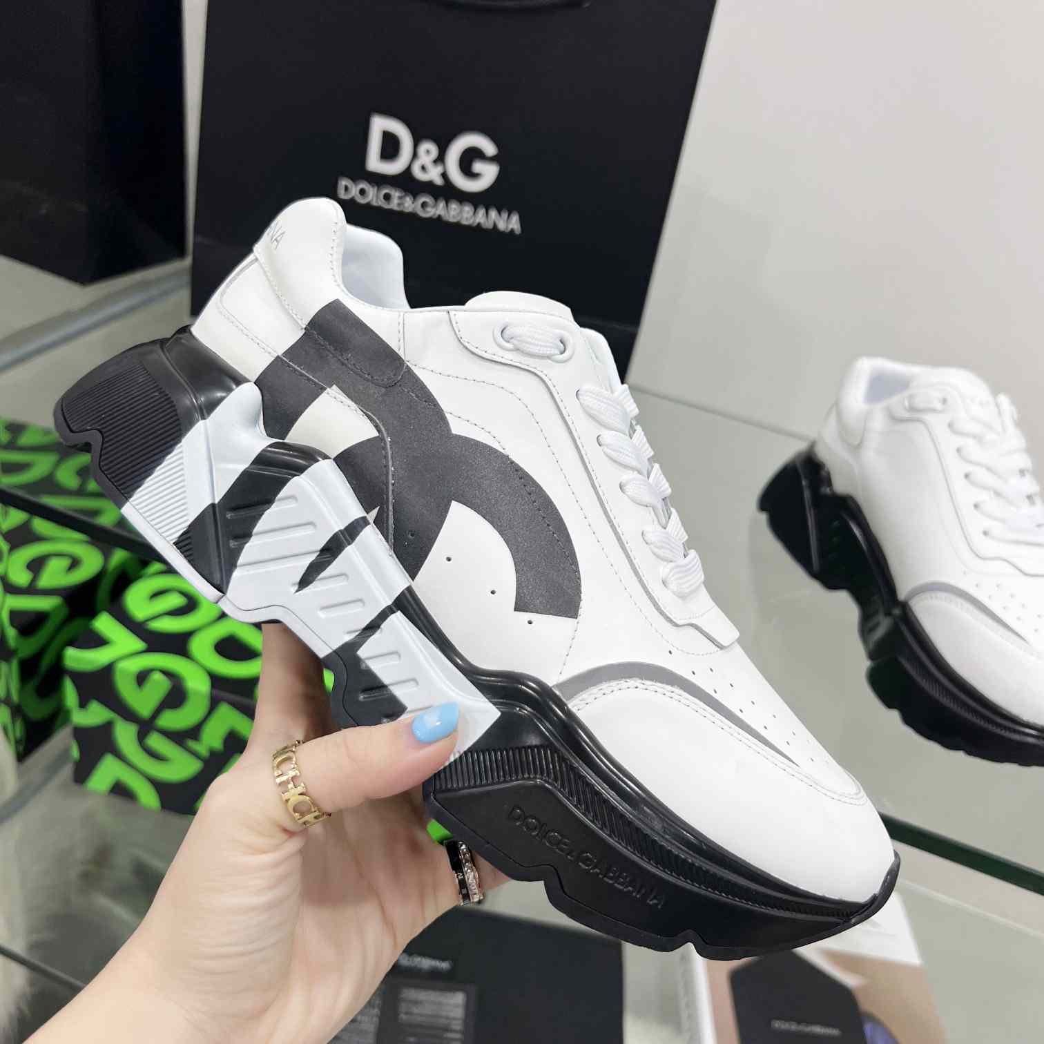 Dolce & Gabbana Daymaster-Sneaker aus Kalbsleder - EUR FASHION