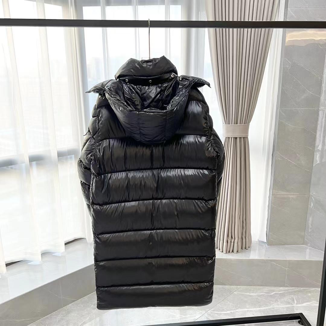 Moncler lange Daunenjacke - EUR FASHION