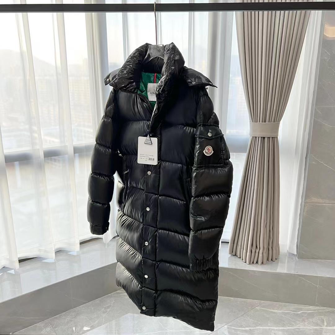 Moncler lange Daunenjacke - EUR FASHION