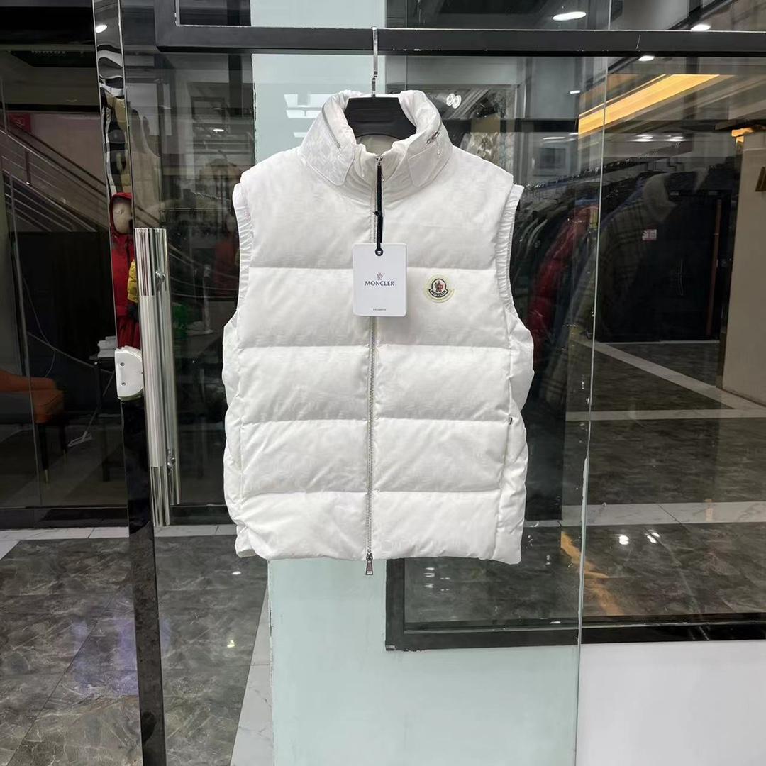 Moncler Kita Jacquard-Daunenweste - EUR FASHION