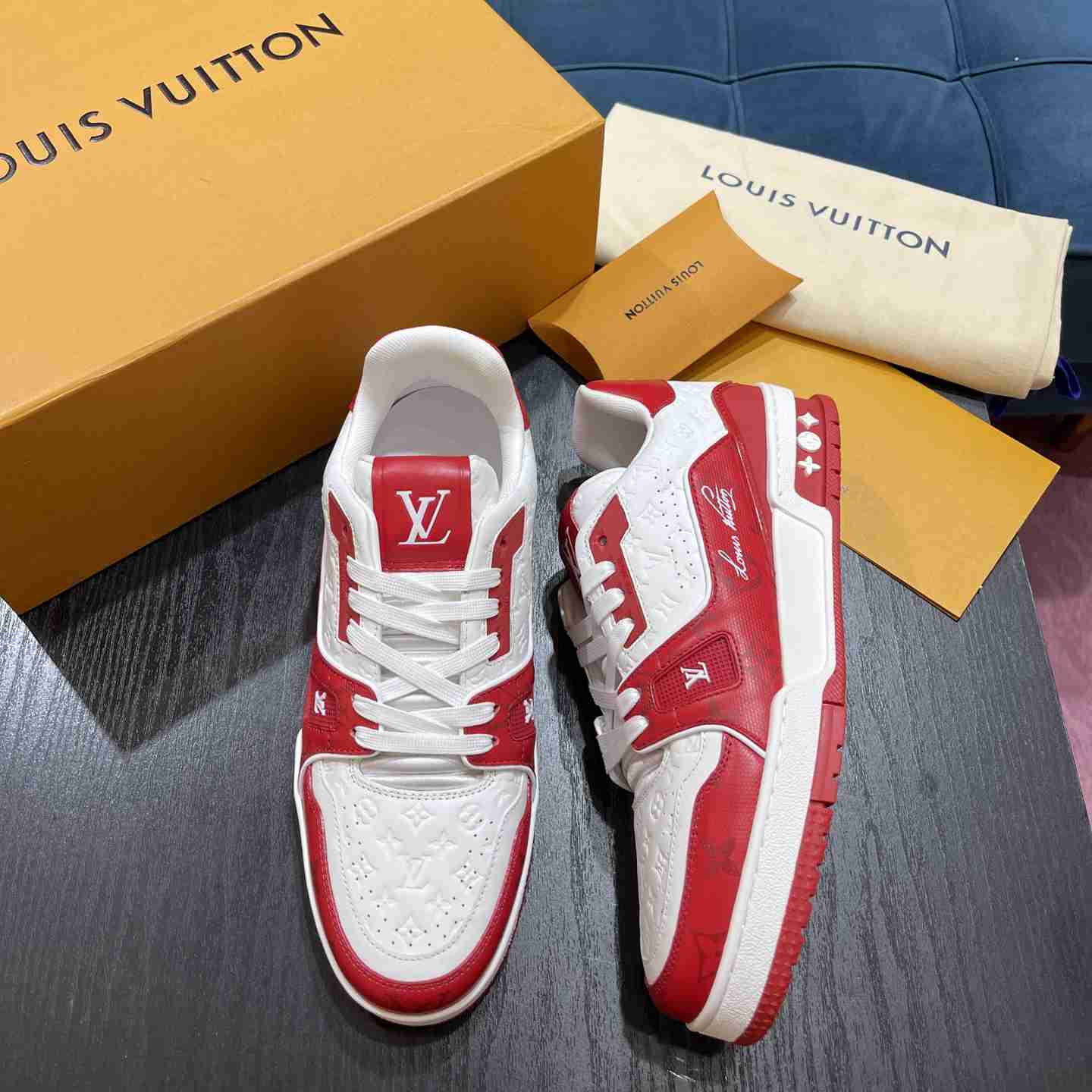 Louis Vuitton LV Trainer Sneaker 1AANFA - EUR FASHION