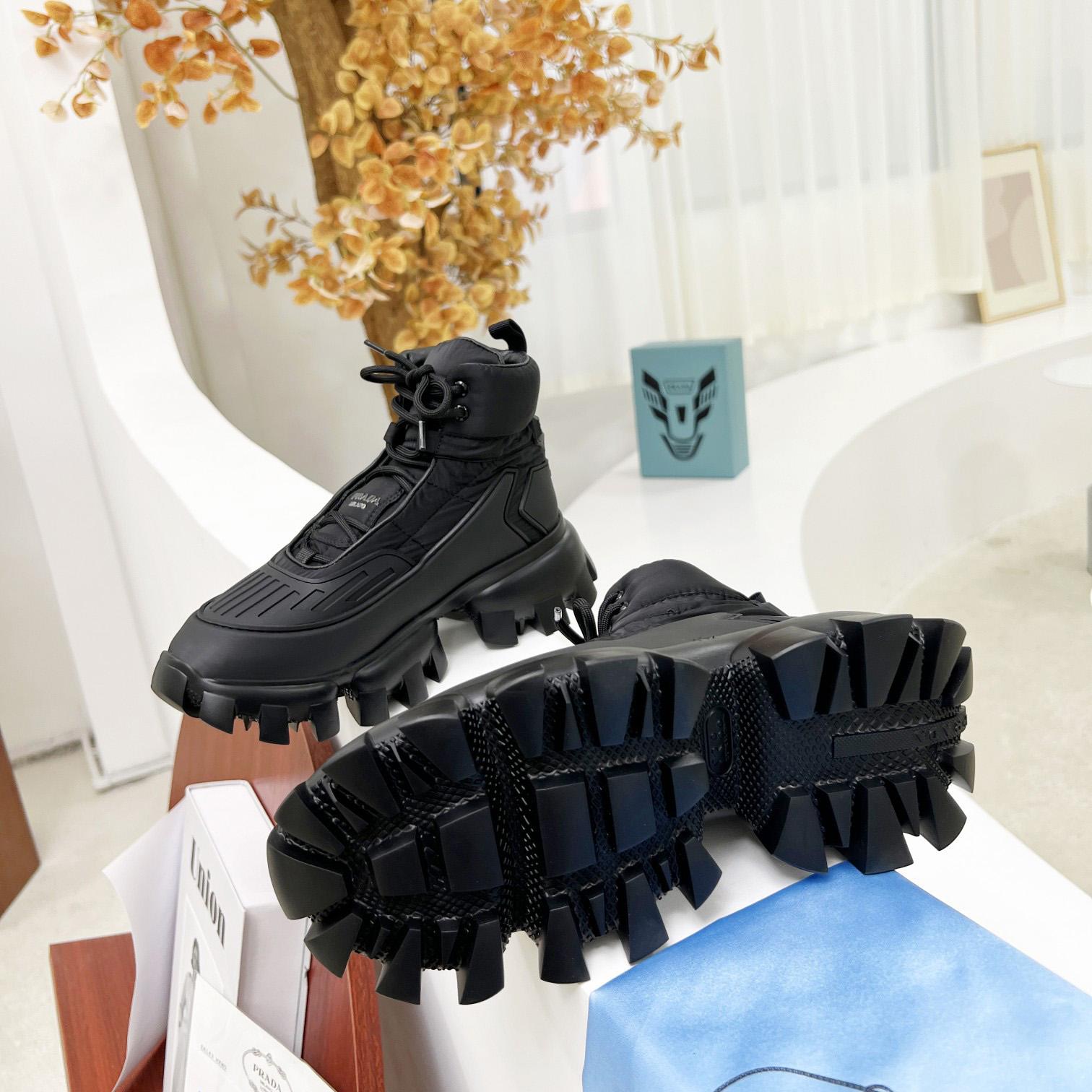 Prada Cloudbust Thunder High-Top-Sneaker - EUR FASHION