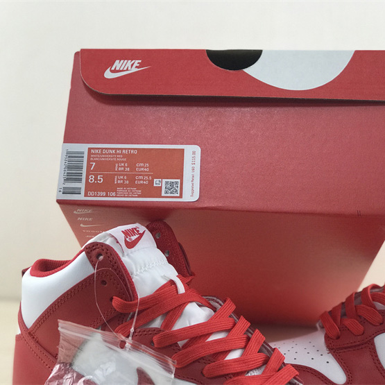Nike Dunk High „University Red“ Sneaker DD1399-106 - EUR FASHION