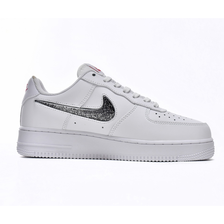 Nike Air Force 1 Low Weiß Metallic Silber Sneaker DC9651-100 - EUR FASHION