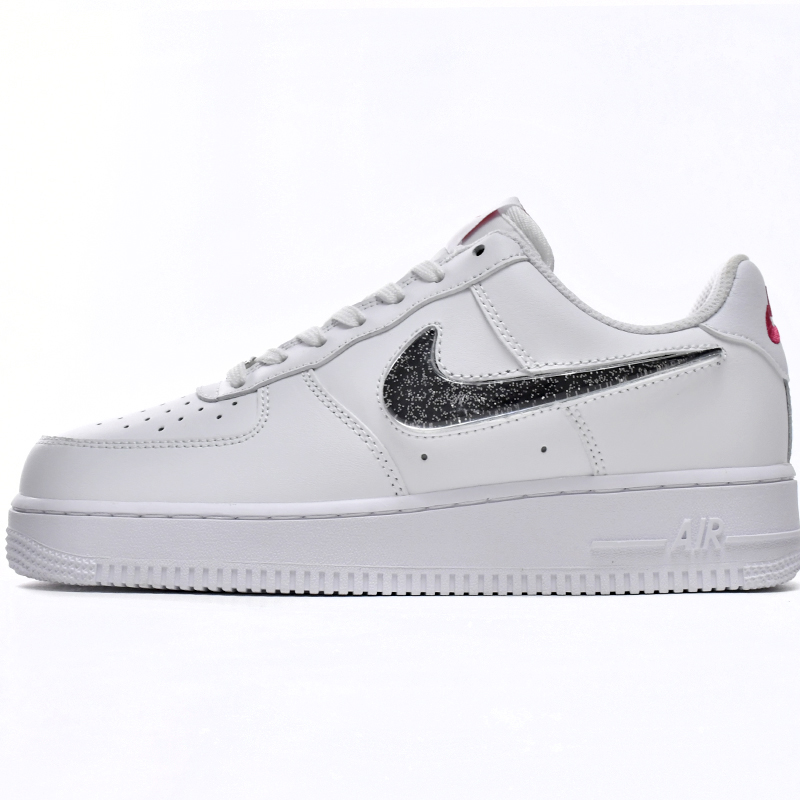 Nike Air Force 1 Low Weiß Metallic Silber Sneaker DC9651-100 - EUR FASHION