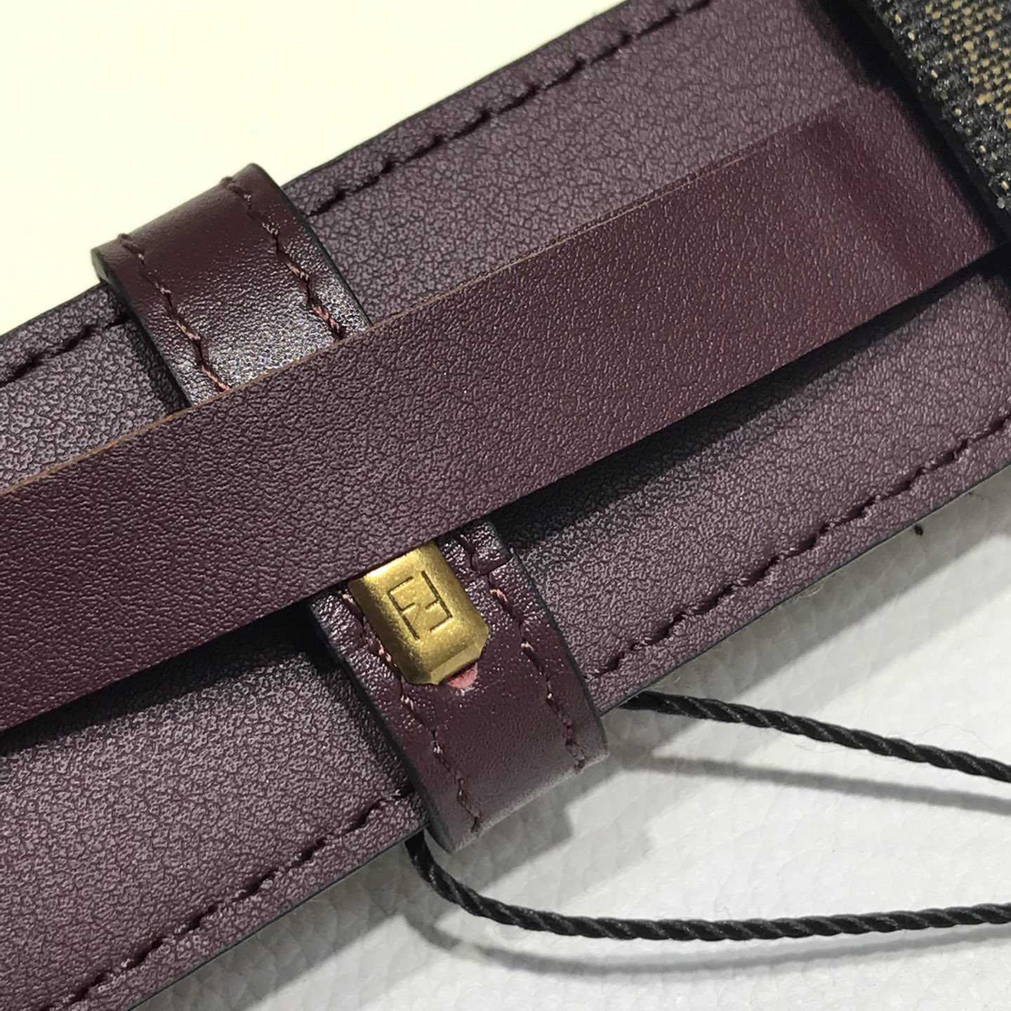 Fendi Brauner Stoffgürtel - EUR FASHION