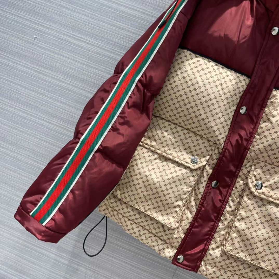 Gucci Jumbo GG Canvas Daunenjacke - EUR FASHION