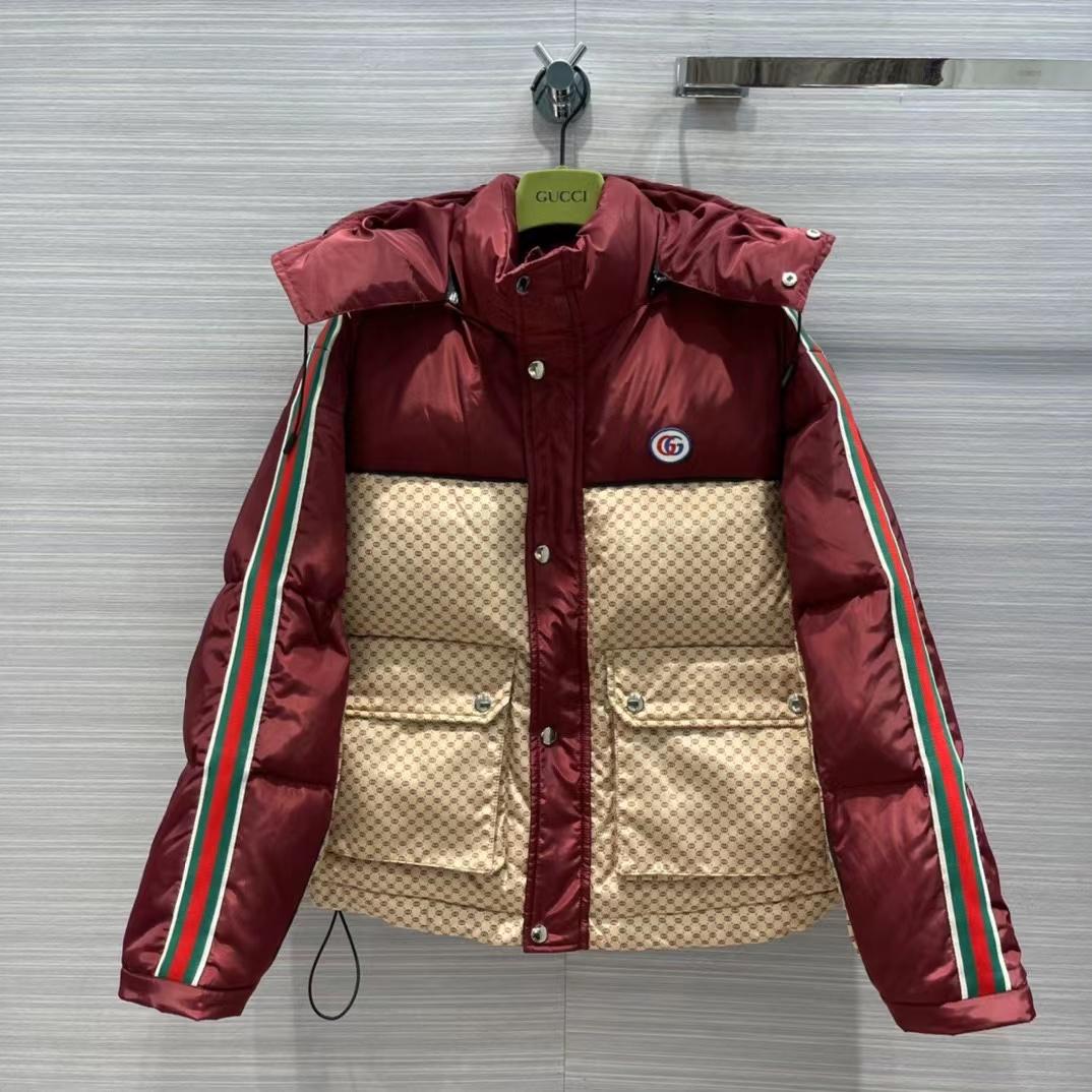 Gucci Jumbo GG Canvas Daunenjacke - EUR FASHION