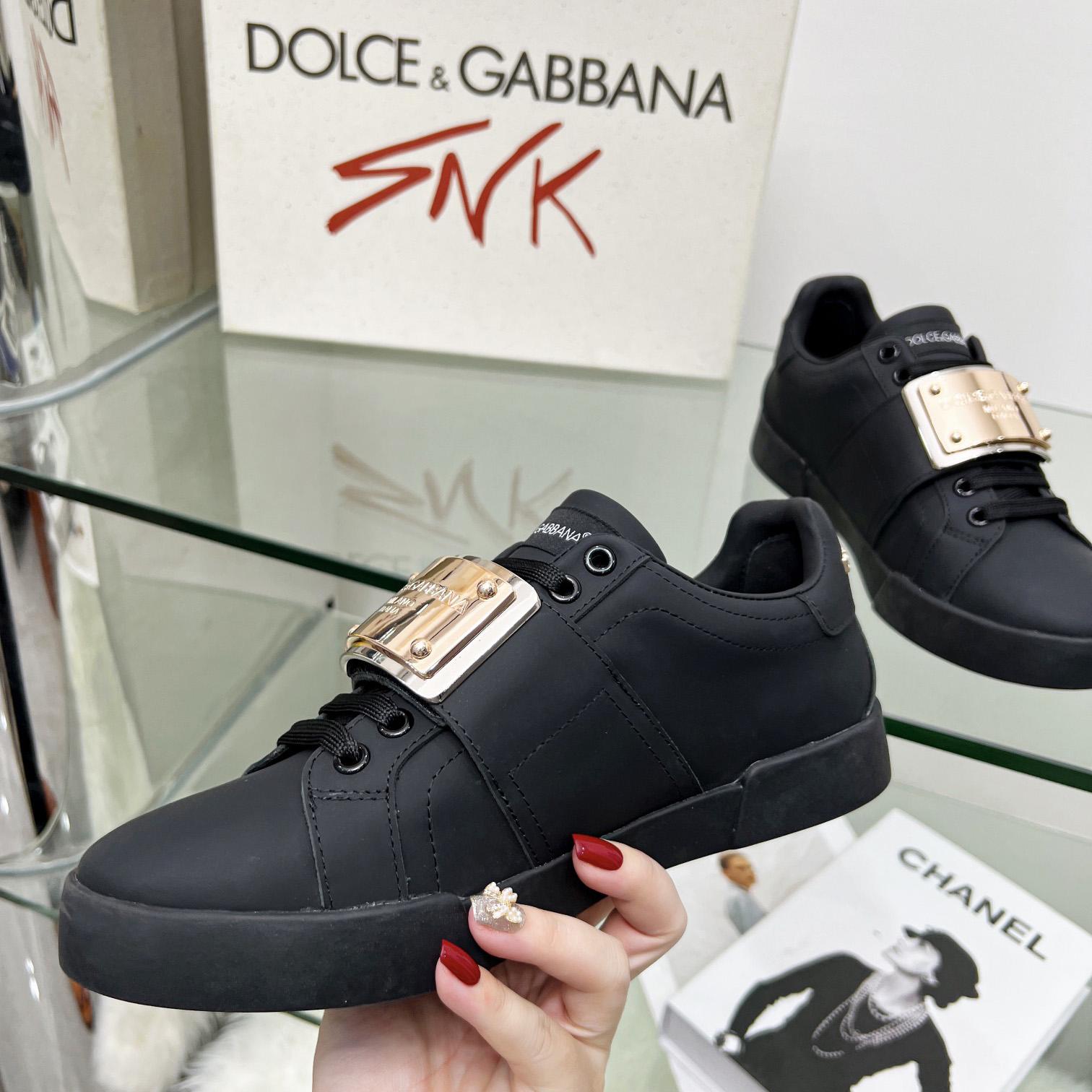 Dolce & Gabbana Portofino Ledersneaker - EUR FASHION