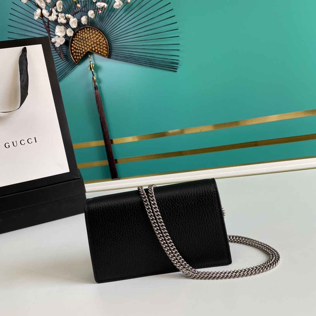 Gucci Dionysus Super Mini-Tasche aus Leder (16,5–10–4,5 cm) - EUR FASHION