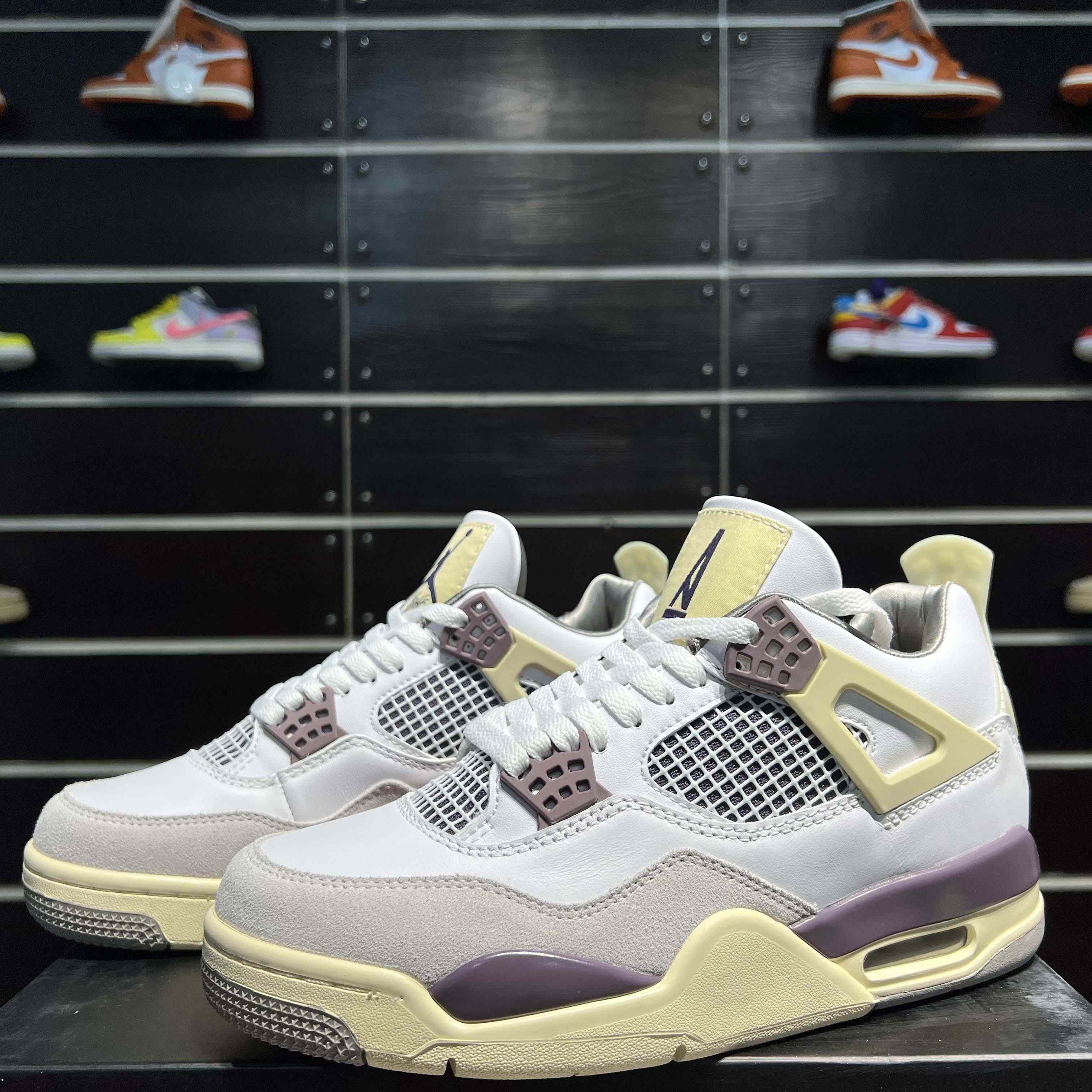 Air Jordan 4 Retro „Medium Grey“ AJ4 Turnschuhe DH6927-001 - EUR FASHION