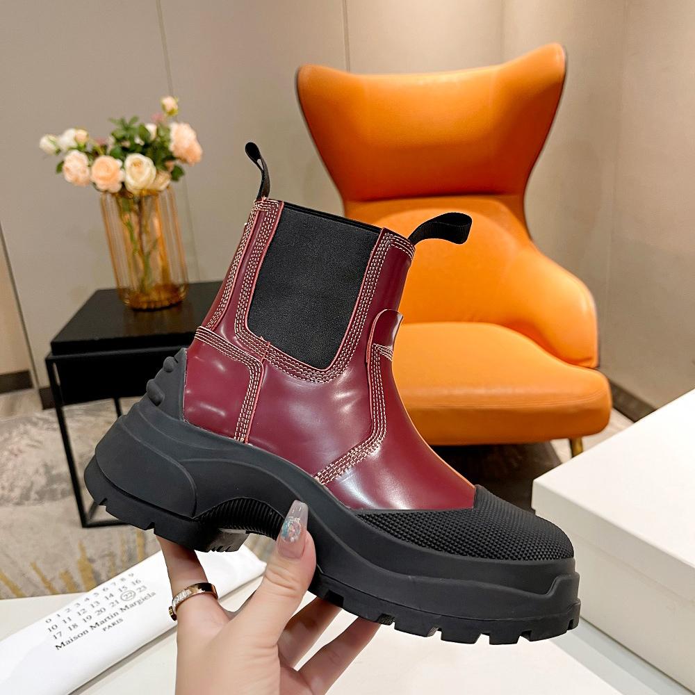 Maison Margiela Chelsea-Stiefel aus Leder - EUR FASHION