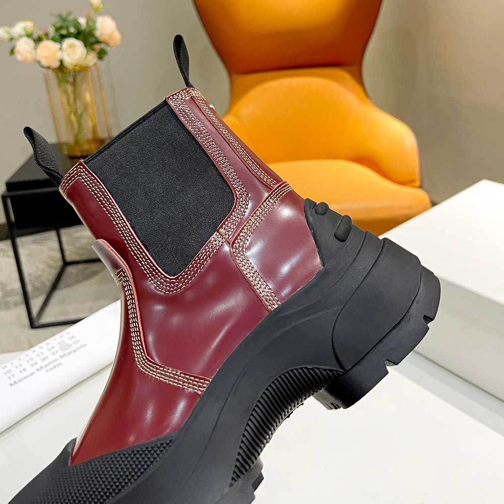 Maison Margiela Chelsea-Stiefel aus Leder - EUR FASHION
