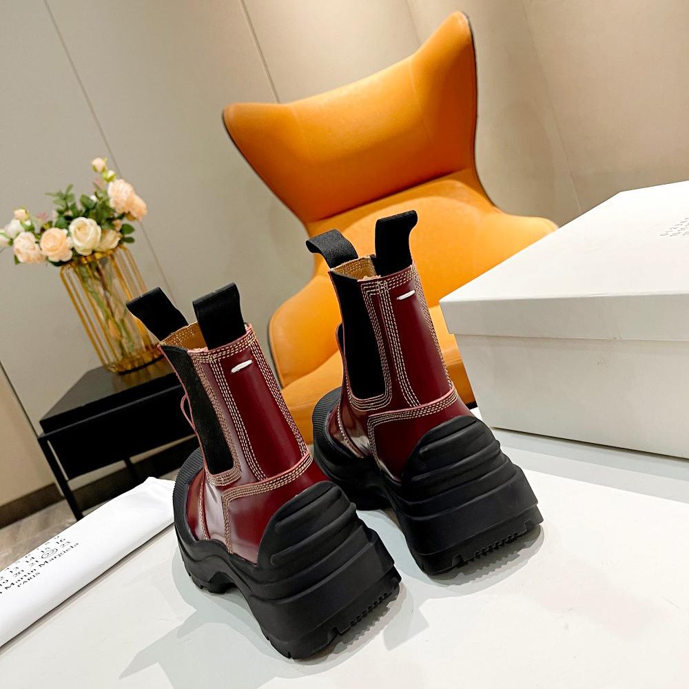 Maison Margiela Chelsea-Stiefel aus Leder - EUR FASHION