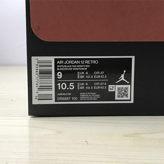 Air Jordan 12 „25 Jahre in China“ Sneaker DR8887-100 - EUR FASHION