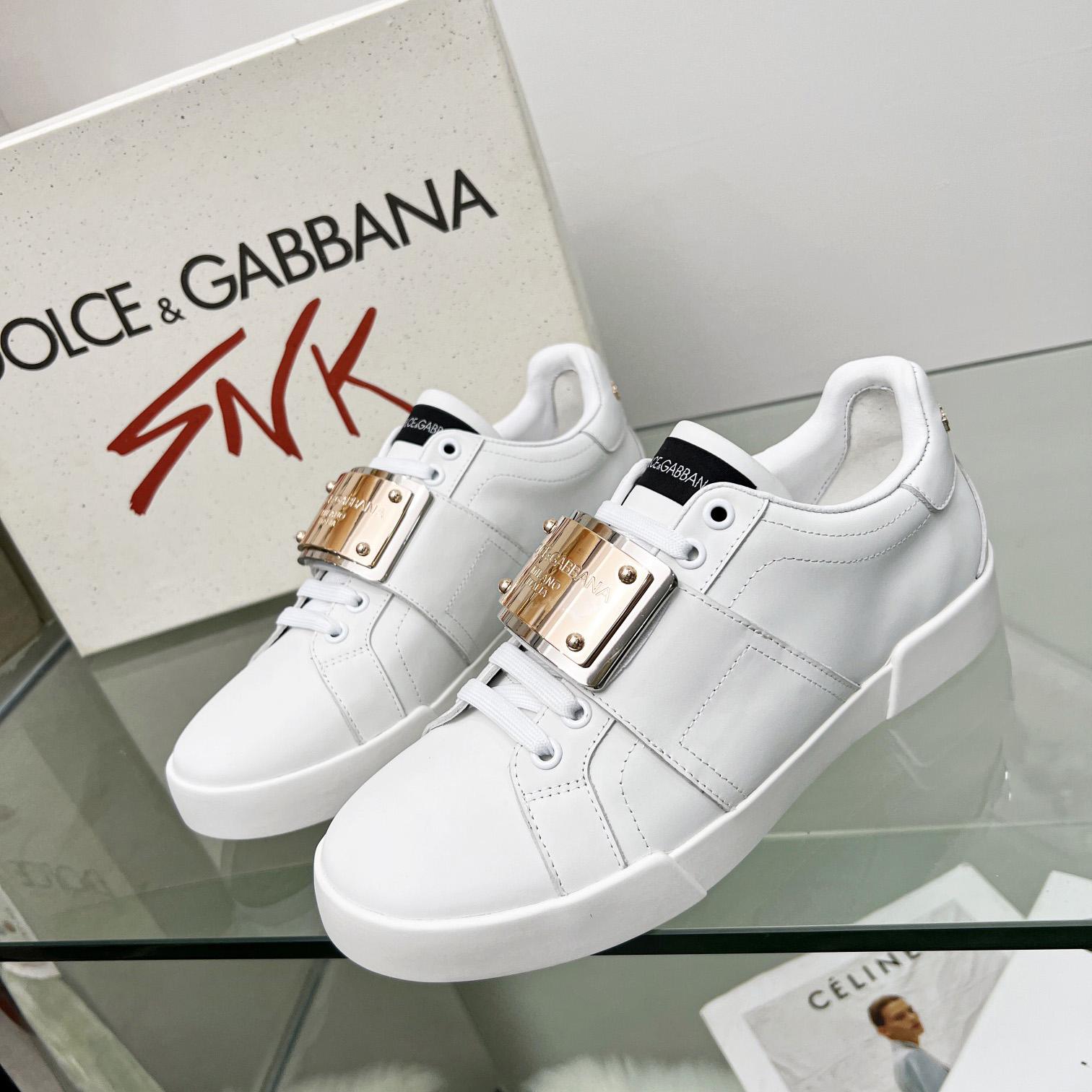 Dolce & Gabbana Portofino Ledersneaker - EUR FASHION