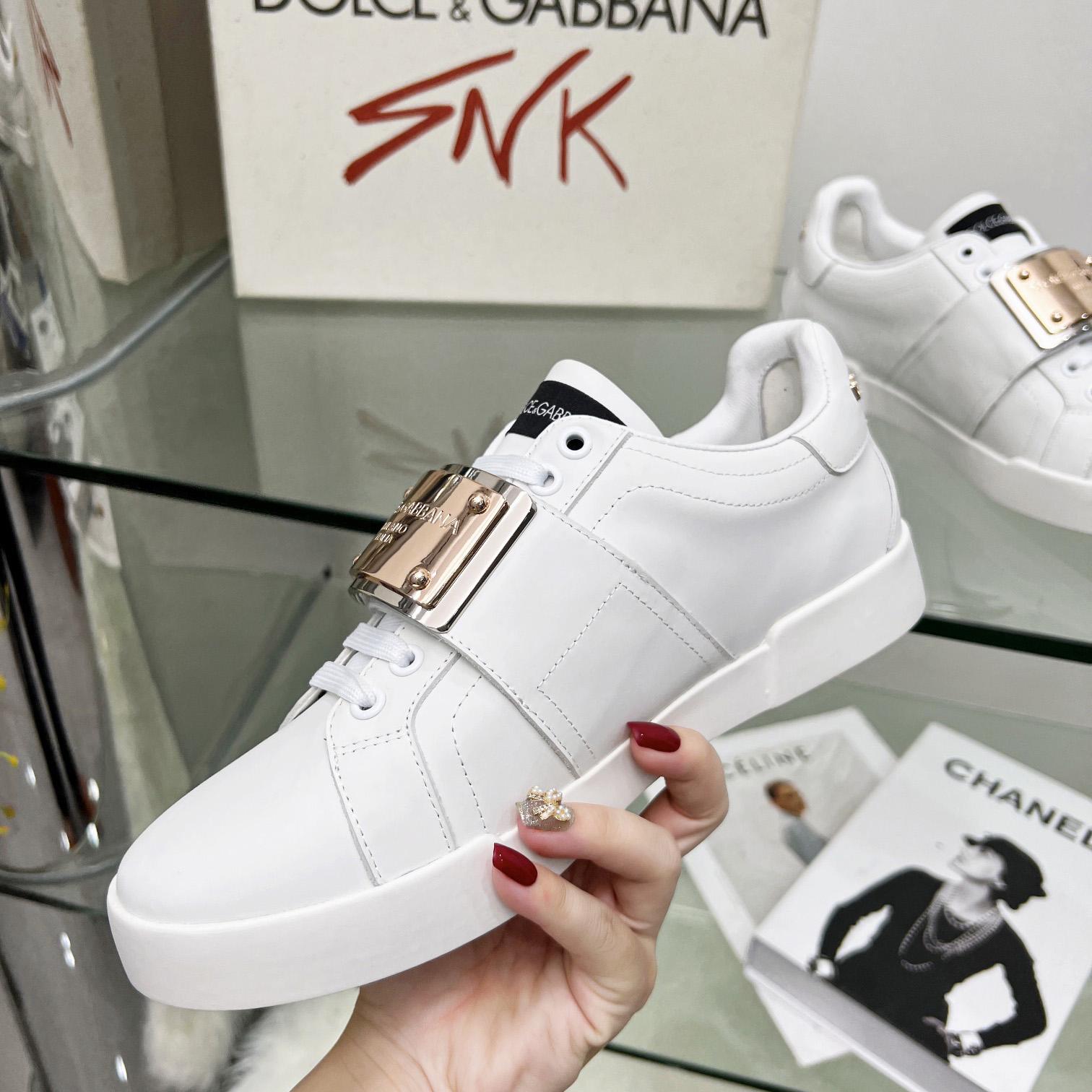 Dolce & Gabbana Portofino Ledersneaker - EUR FASHION