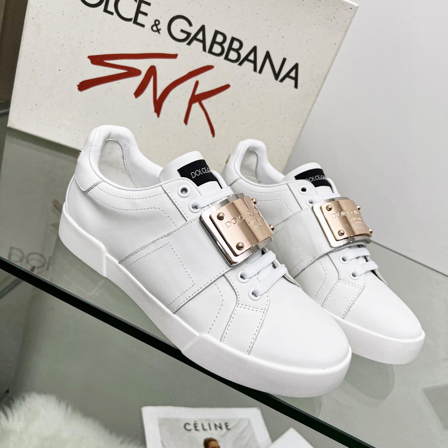 Dolce & Gabbana Portofino Ledersneaker - EUR FASHION