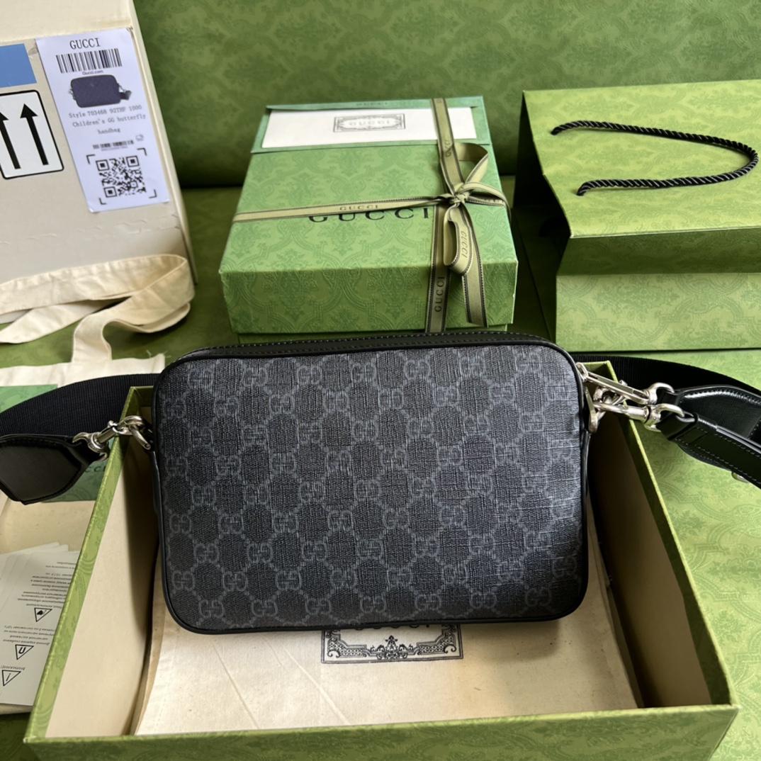 Gucci Umhängetasche mit ineinandergreifendem G (24,5–16–4,5 cm) - EUR FASHION