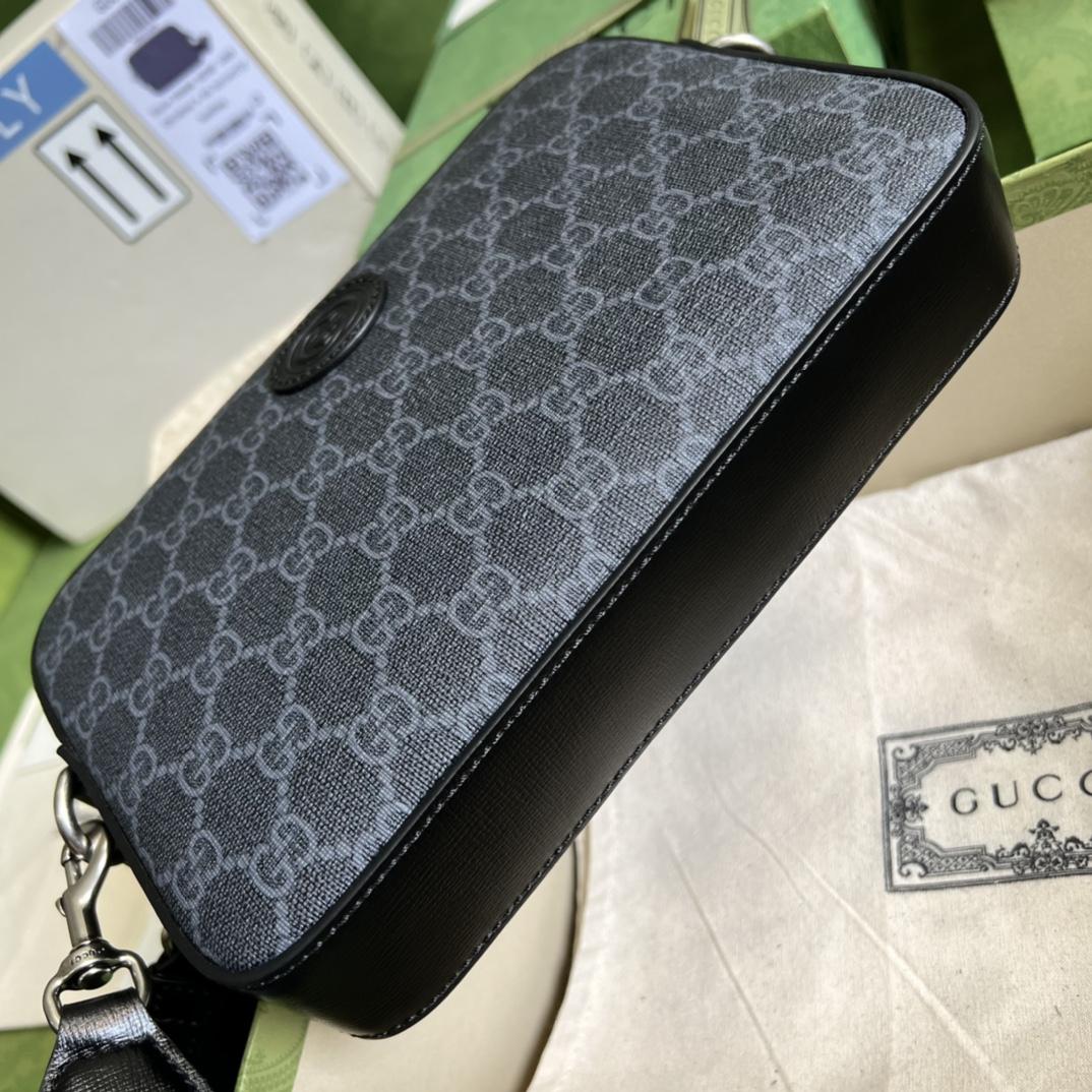 Gucci Umhängetasche mit ineinandergreifendem G (24,5–16–4,5 cm) - EUR FASHION