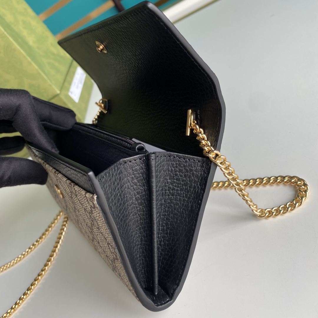 Gucci GG Marmont Kettenbrieftasche (19-10-3,5 cm) - EUR FASHION