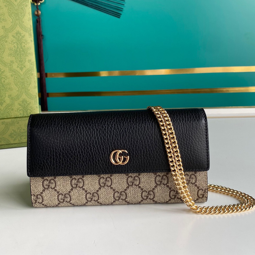 Gucci GG Marmont Kettenbrieftasche (19-10-3,5 cm) - EUR FASHION