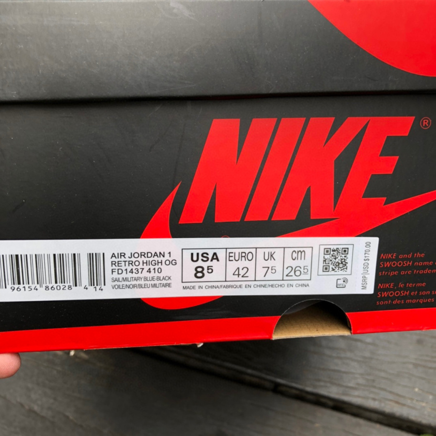 Air Jordan 1 Retro-Sneaker fd1437-410 - EUR FASHION