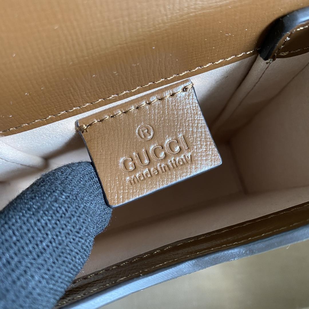 Gucci Horsebit 1955 Mini-Tasche (11,5–17–4 cm) - EUR FASHION