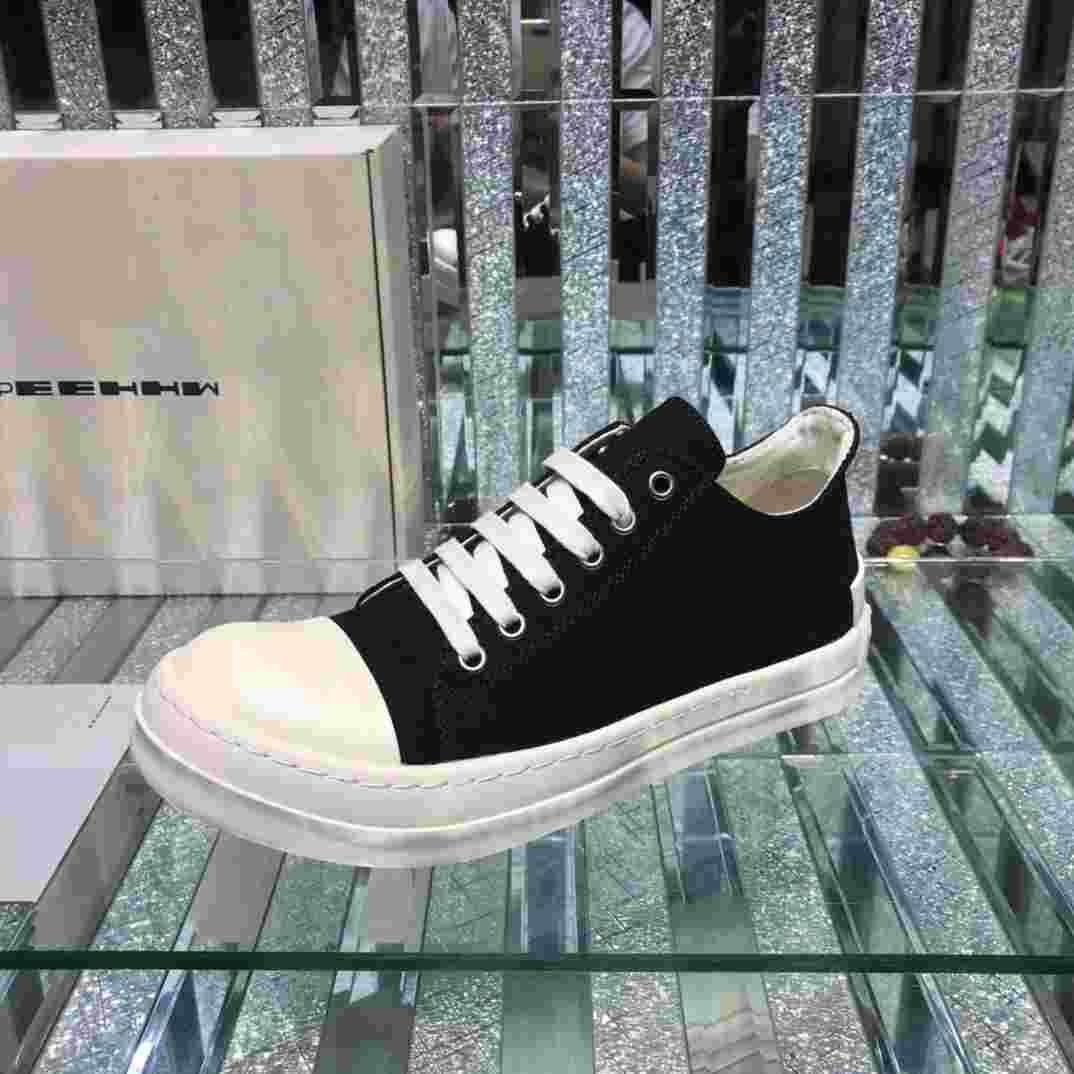 Rick Owens Low-Top-Sneaker aus Segeltuch - EUR FASHION
