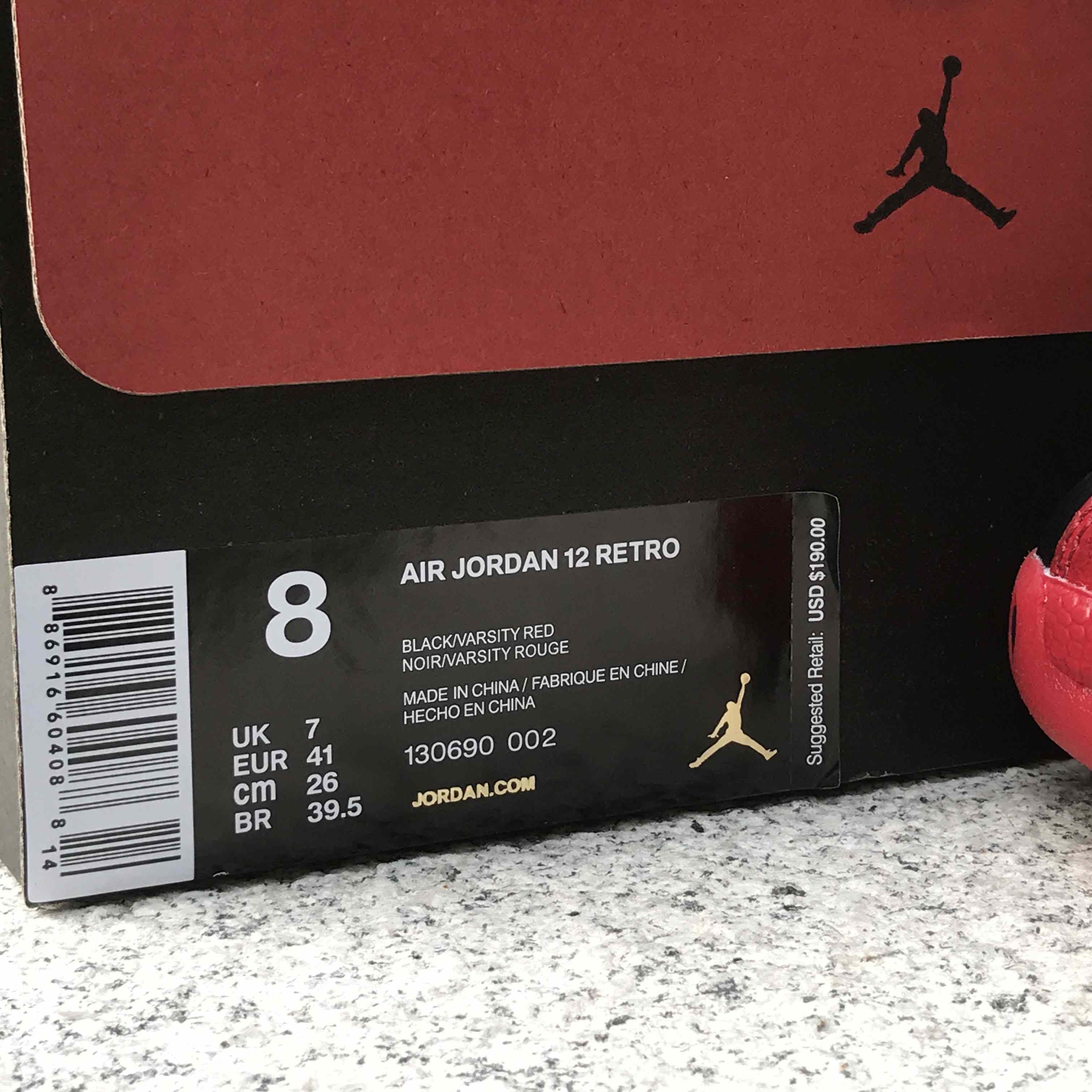 Air Jordan 12 „Flu Game“ Sneaker 130690-002 - EUR FASHION