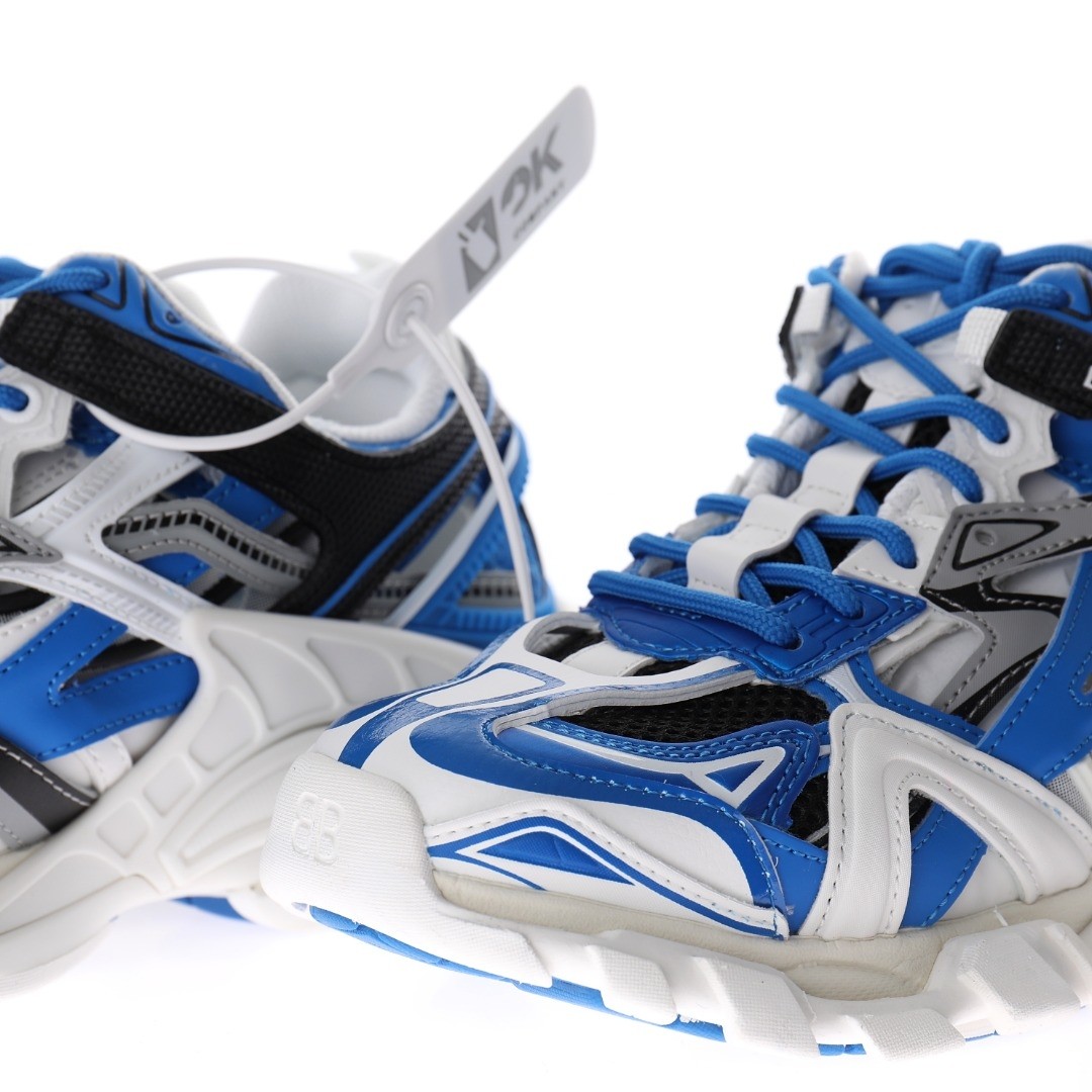 Balenciaga Track 2.0 Blau Weiß Sneaker - EUR FASHION