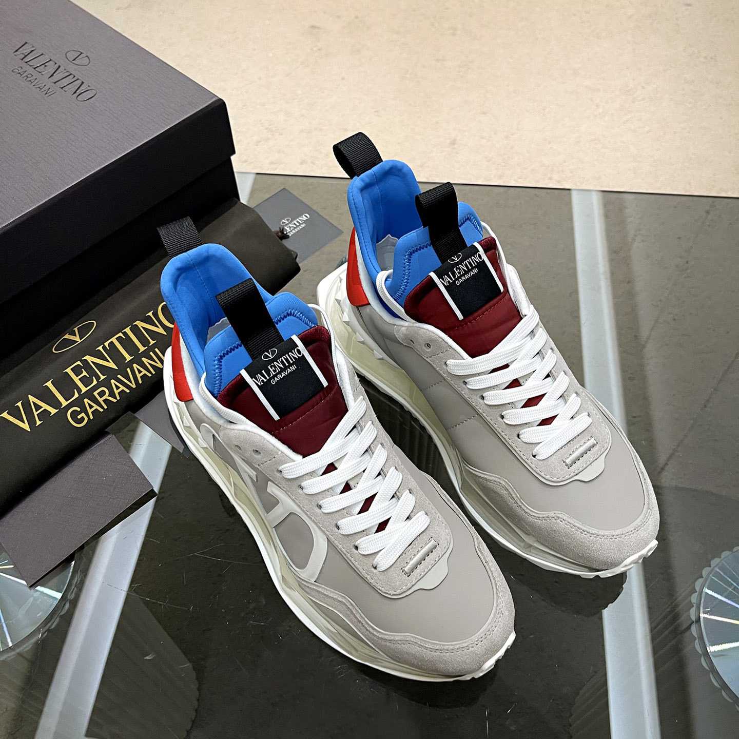 Valenti Netrunner Stoff- und Wildleder-Sneaker - EUR FASHION