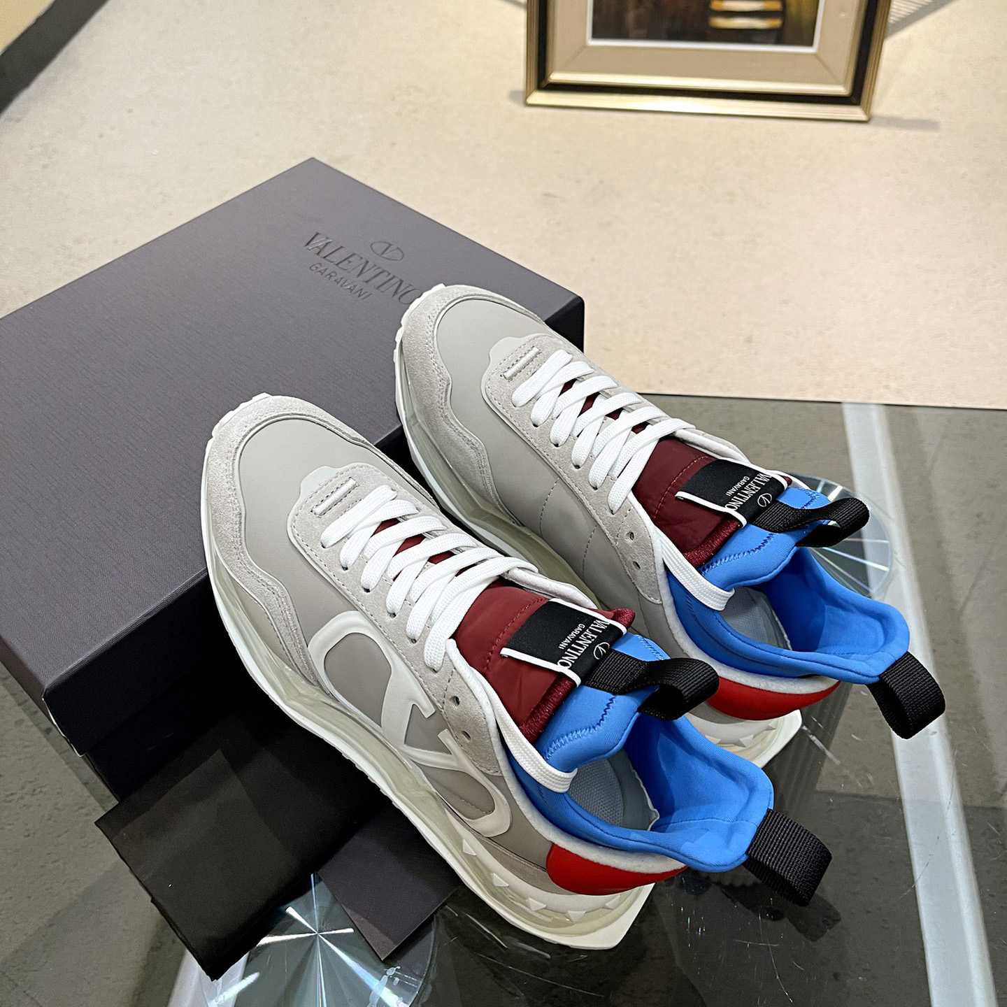Valenti Netrunner Stoff- und Wildleder-Sneaker - EUR FASHION