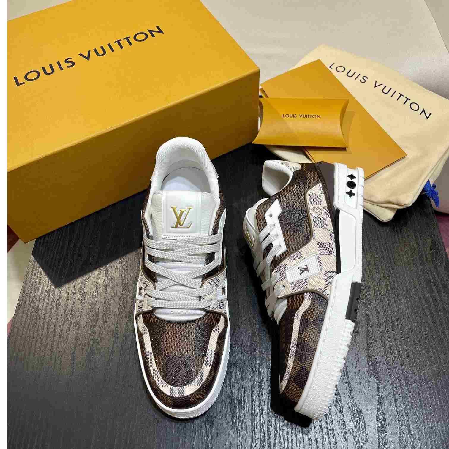 Louis Vuitton LV Trainer Sneaker (nach britischer Größe) 1AAV8Y - EUR FASHION