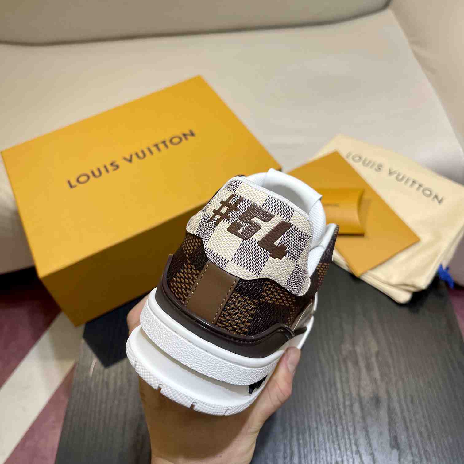 Louis Vuitton LV Trainer Sneaker (nach britischer Größe) 1AAV8Y - EUR FASHION