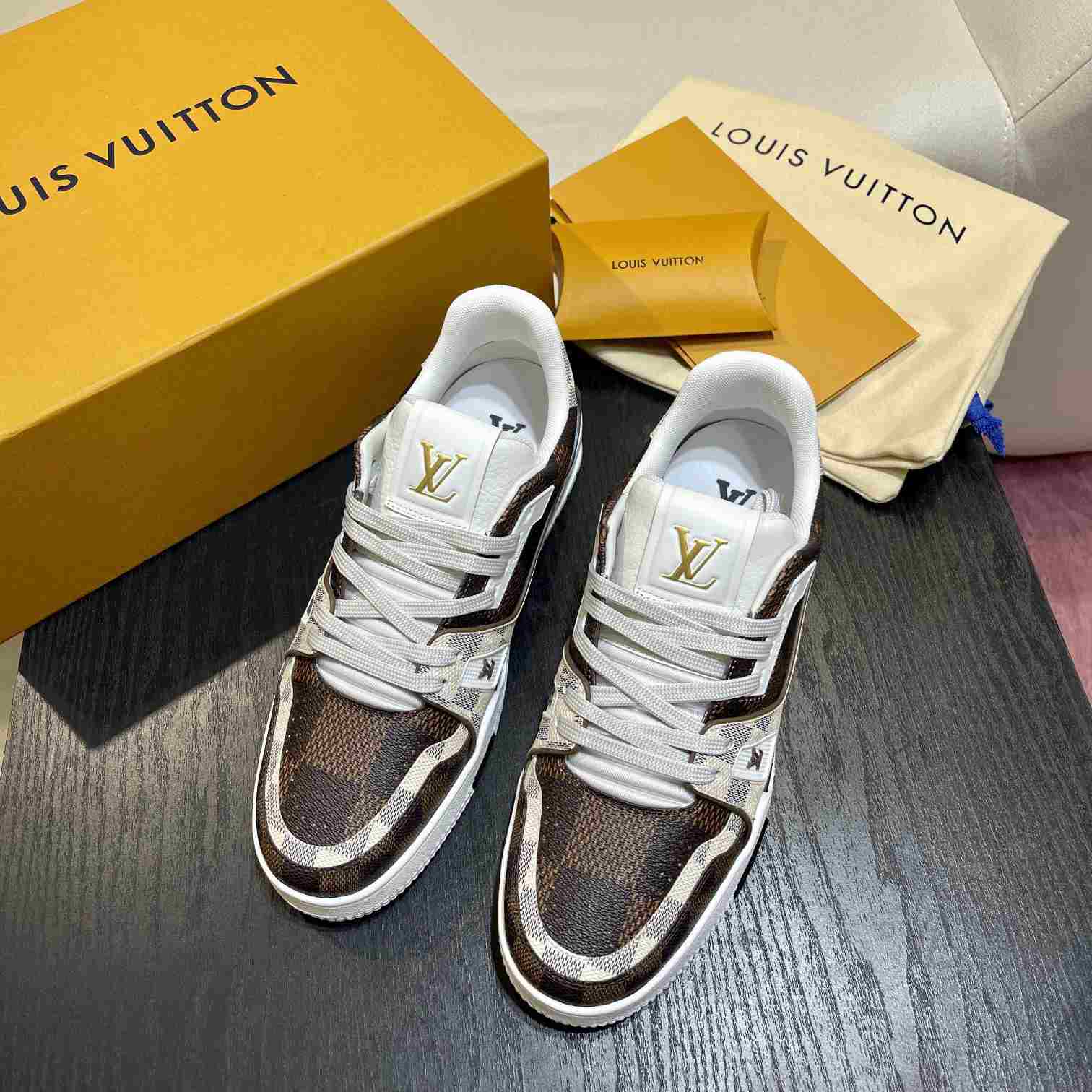 Louis Vuitton LV Trainer Sneaker (nach britischer Größe) 1AAV8Y - EUR FASHION