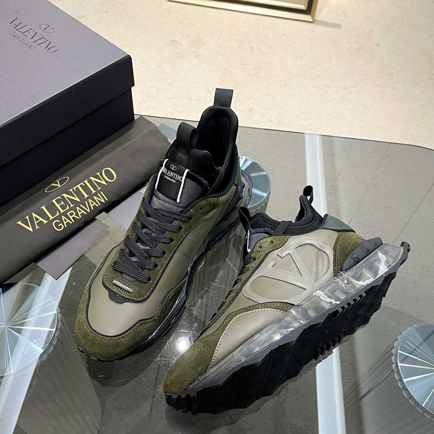 Valenti Netrunner Stoff- und Wildleder-Sneaker - EUR FASHION