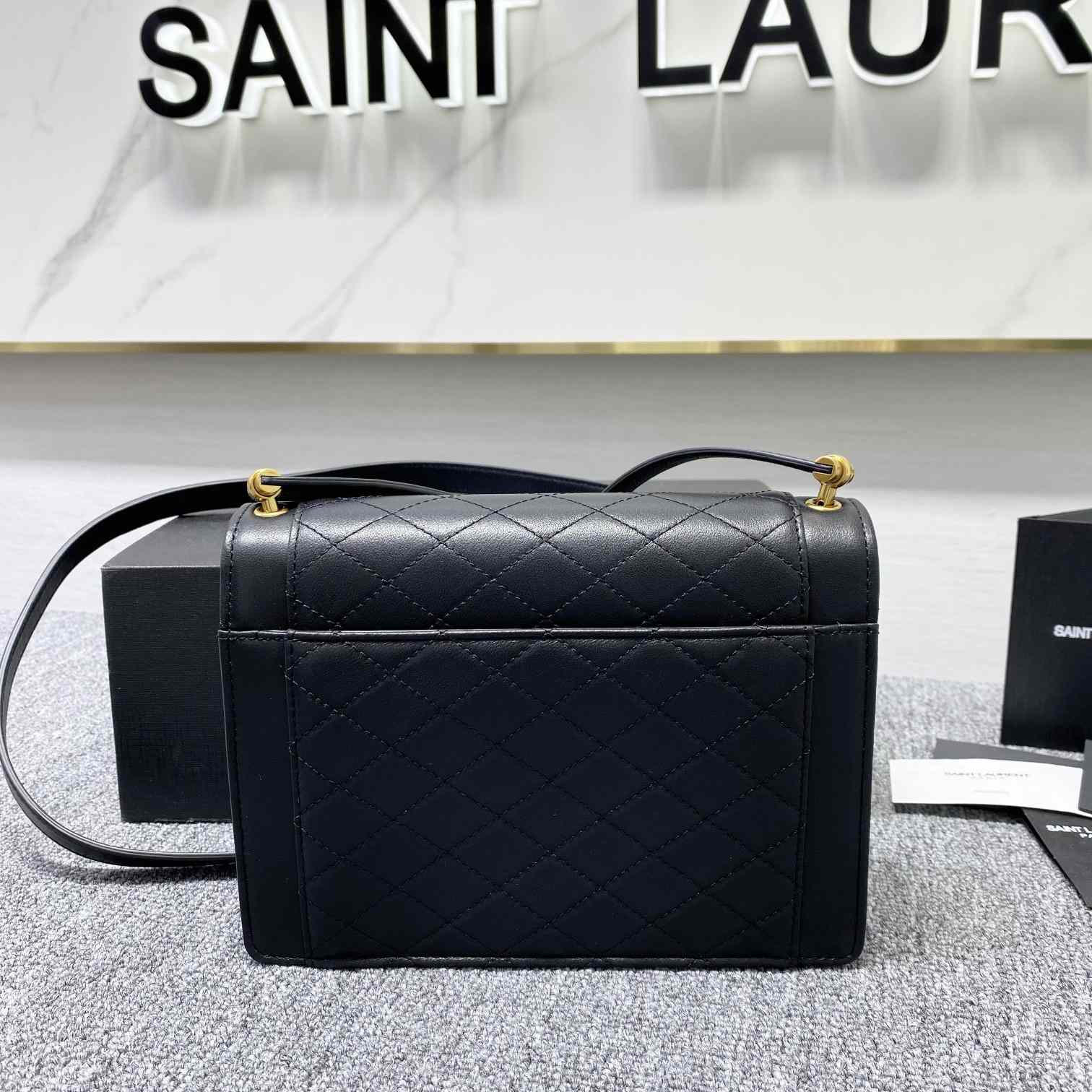 Saint Laurent Gaby Mini-Umhängetasche aus gestepptem Lammleder - EUR FASHION