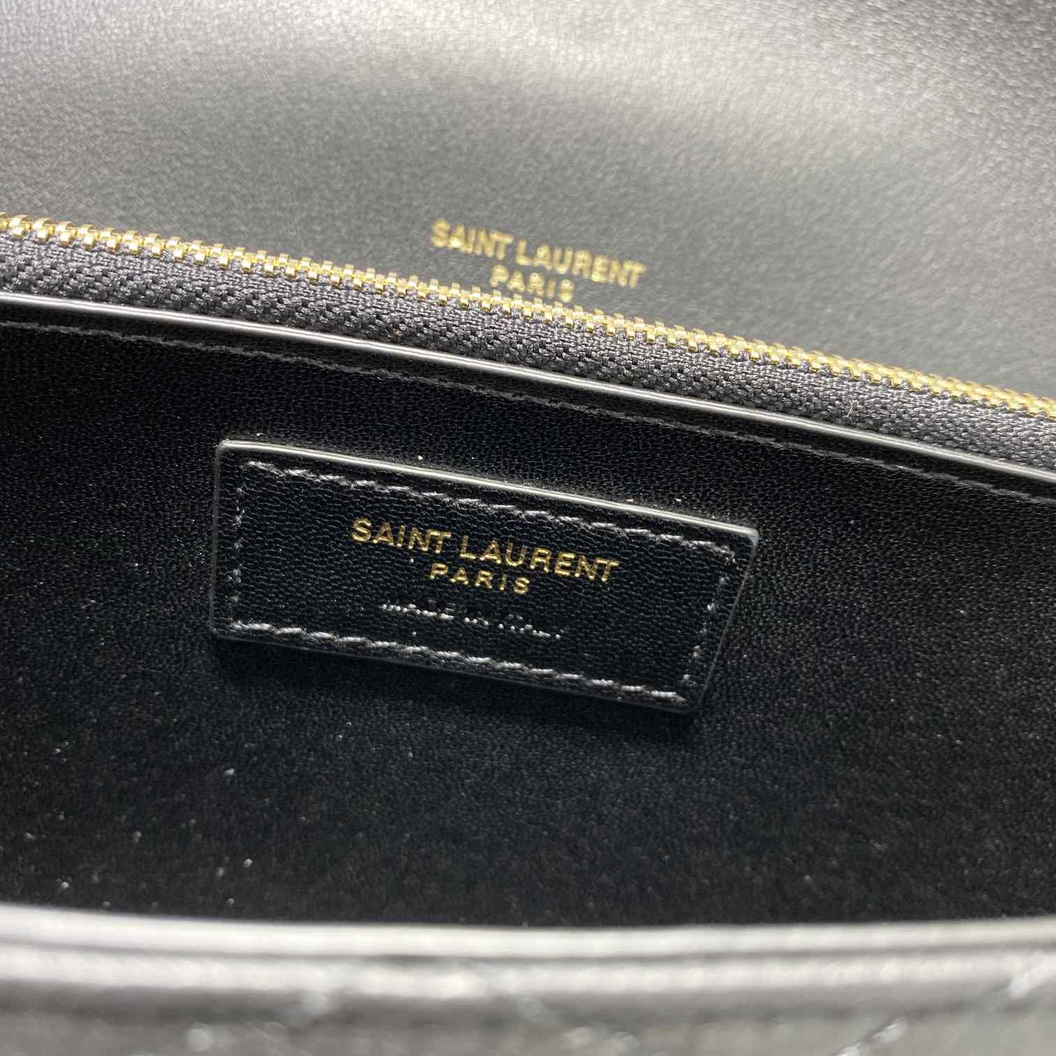 Saint Laurent Gaby Mini-Umhängetasche aus gestepptem Lammleder - EUR FASHION