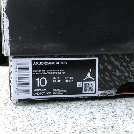 Air Jordan 3 „White Cement Reimagined“ Basketballschuhe DN3707-100 - EUR FASHION