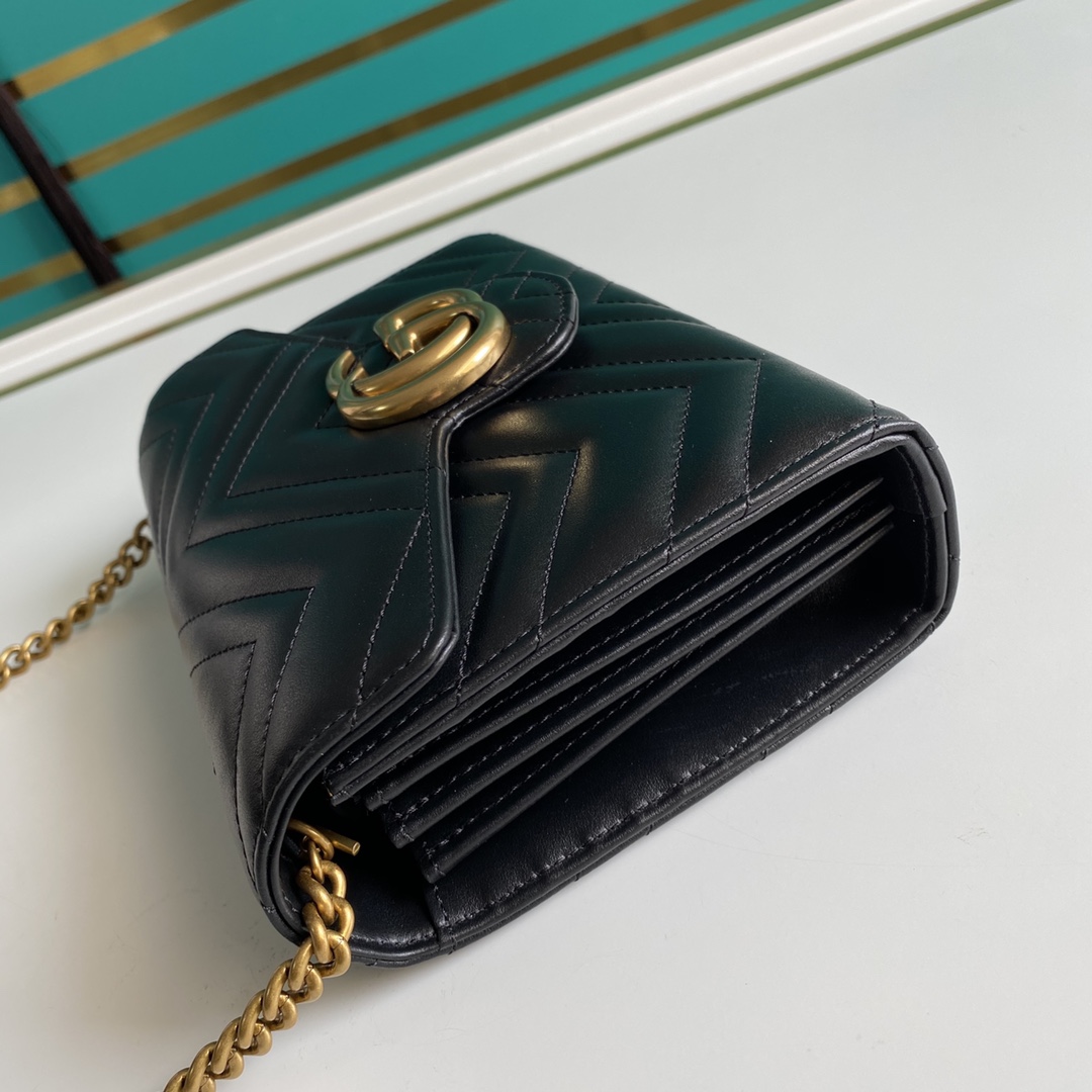 Gucci Leder-Umhängetasche (20–13–6 cm) 474575 - EUR FASHION