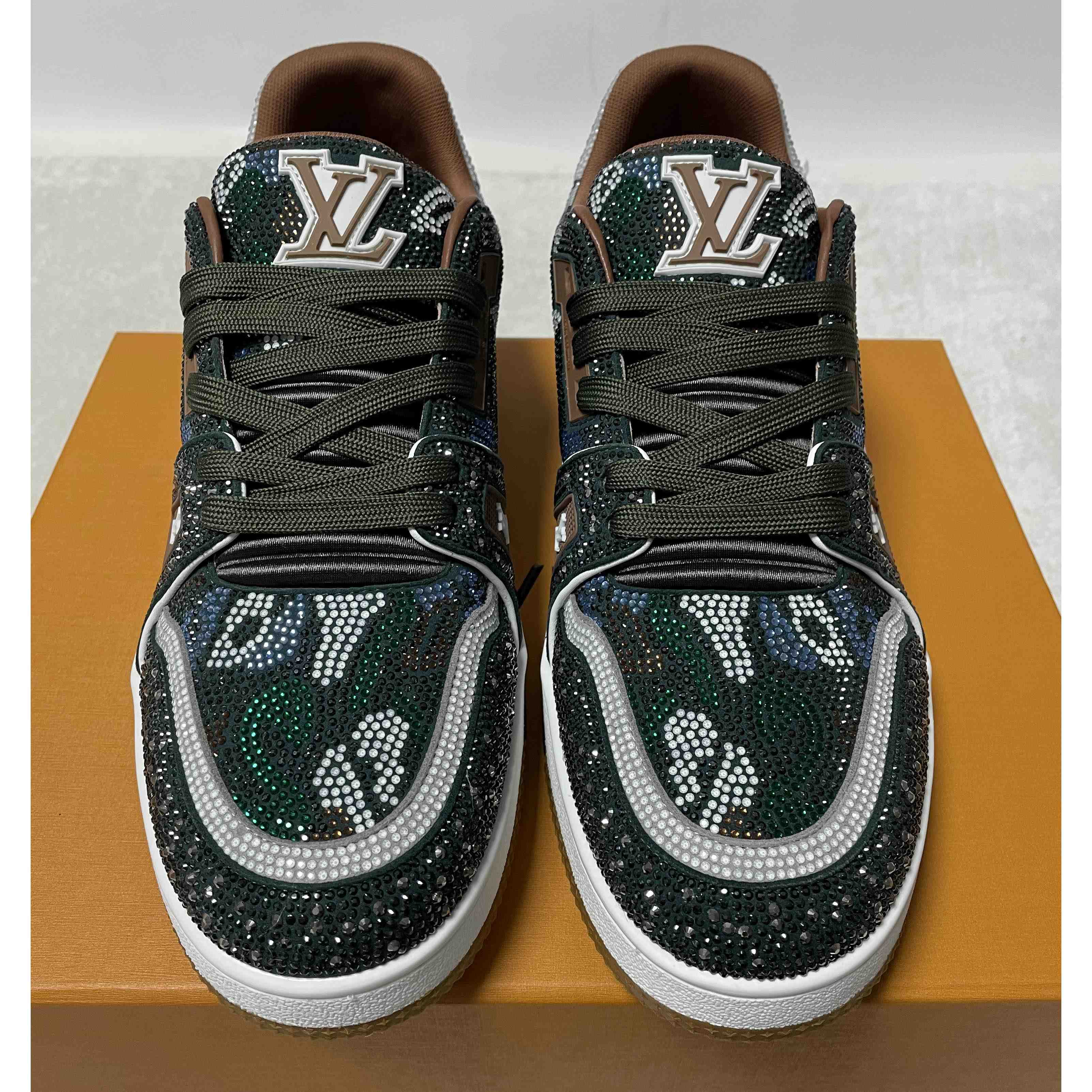 Louis Vuitton LV Trainer Sneaker (nach britischer Größe) 1AARH2 - EUR FASHION
