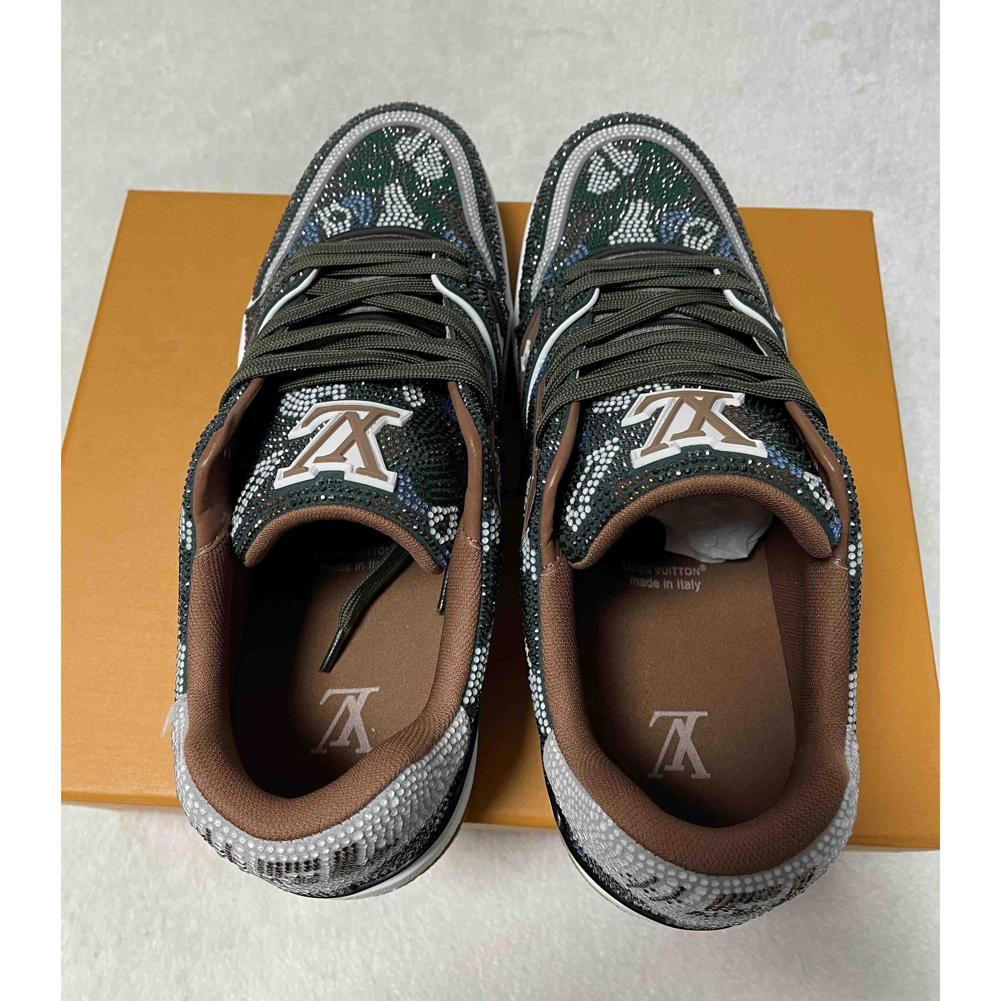Louis Vuitton LV Trainer Sneaker (nach britischer Größe) 1AARH2 - EUR FASHION