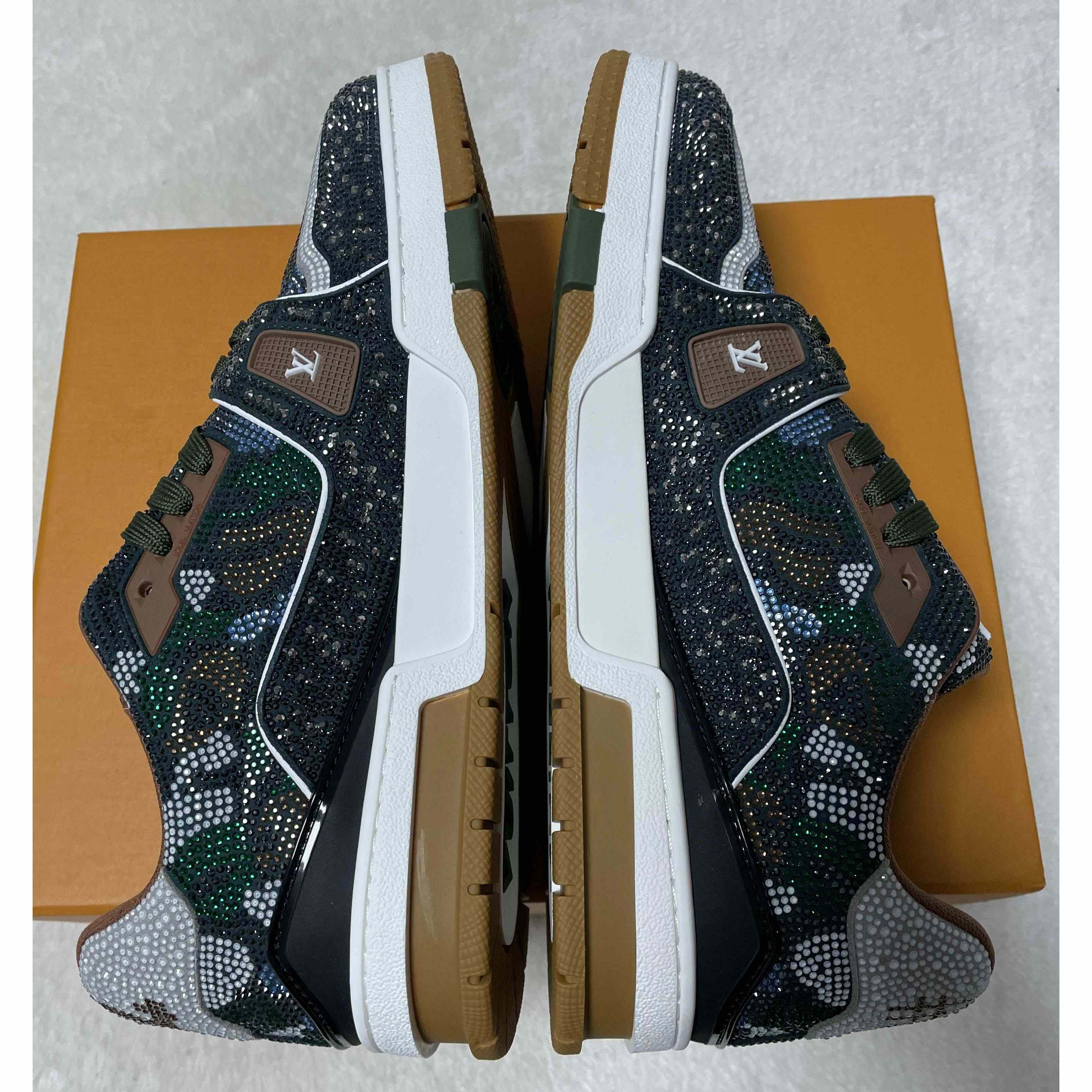 Louis Vuitton LV Trainer Sneaker (nach britischer Größe) 1AARH2 - EUR FASHION